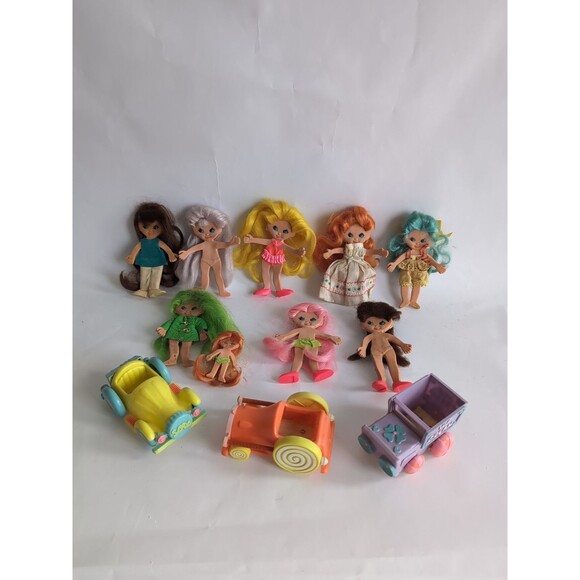 Vtg Ideal Flatsy Doll Car Lot 60s 70s Baby Ice Cream Truck - Picture 1 of 15